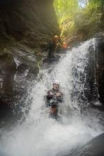 Amazing Canyoning Great Fun doing Sliding 