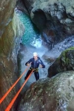 Ultimate canyoning Kozjak waterfall