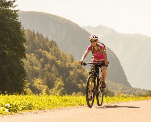 Active biking Pokljuka