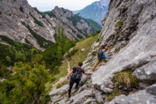 Ridge Traversing in Kamnik Savija Alps Slovenia