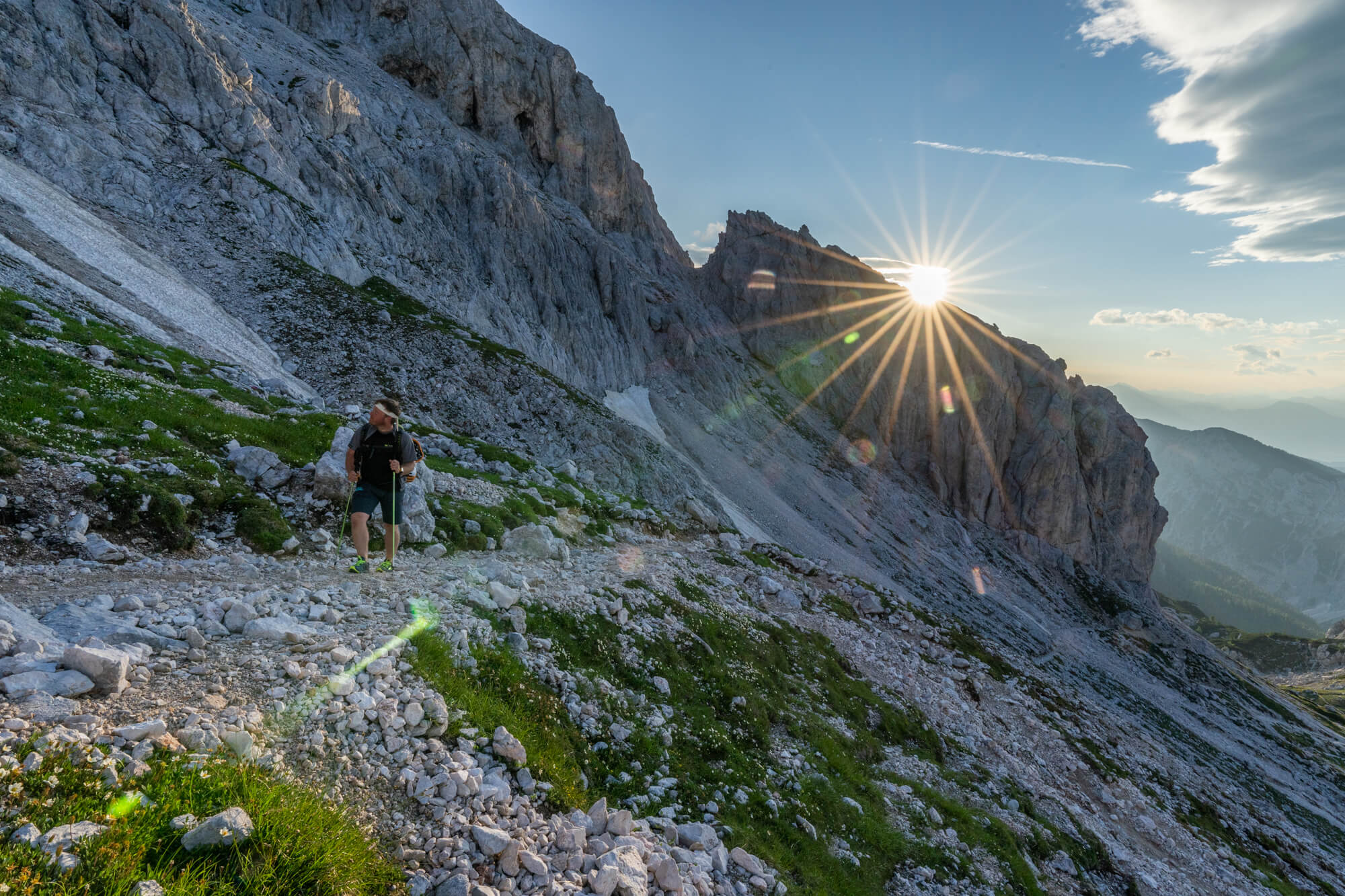 Hiking Towards Planika Hut from Konjski Preval
