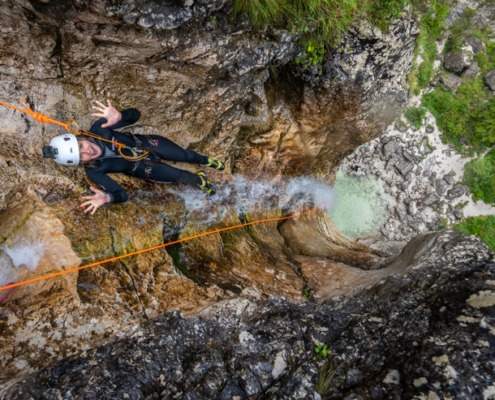 Canyoning in Fratarica Canyon