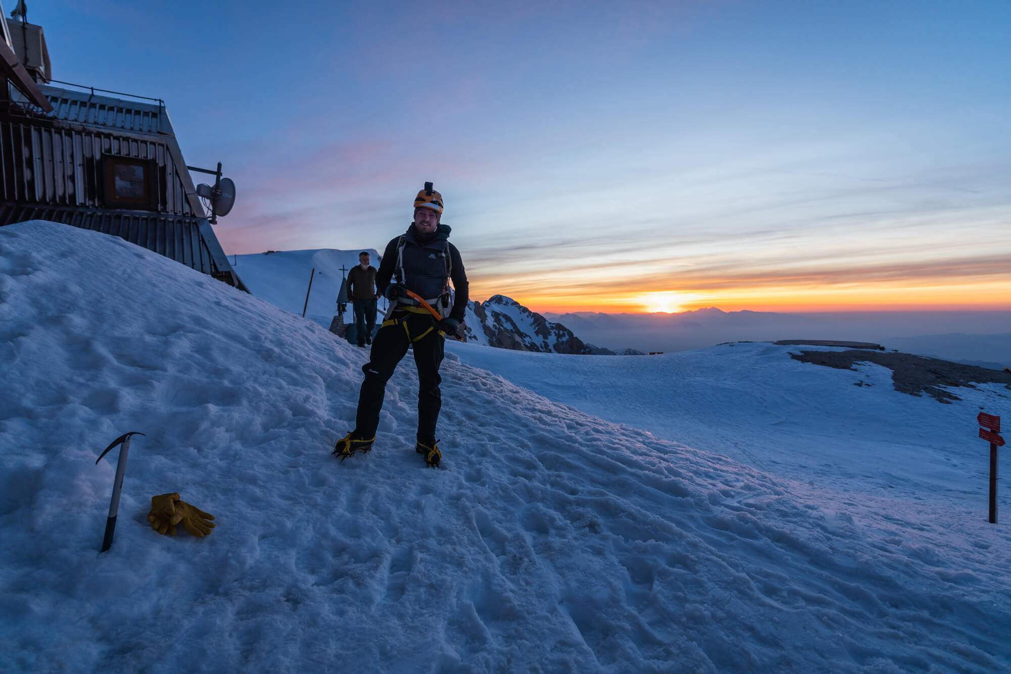Good equipment is essential for climbing Triglav