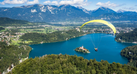 Paragliding in Bled nad surroundings