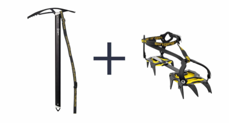Climbing Slovenia: Rent Ice axe and crampons