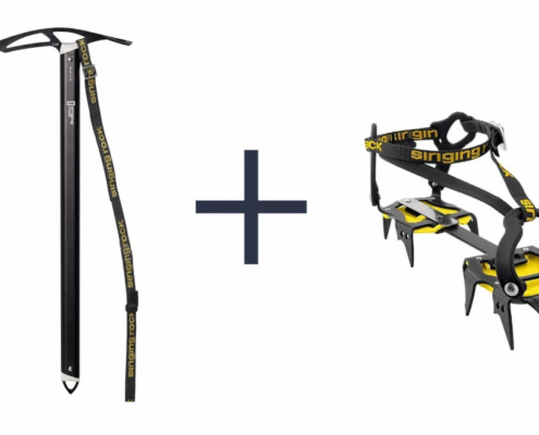 Climbing Slovenia: Rent Ice axe and crampons