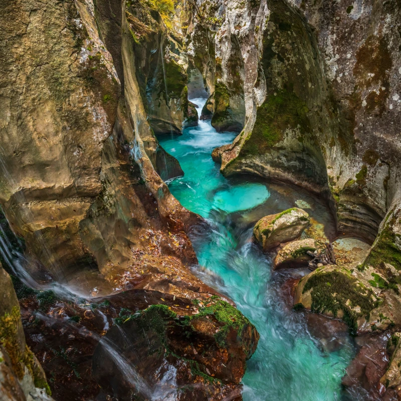 The Great Soča River Gorge